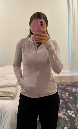 Lululemon In Profile Jacket in Smoky Blush Size 6 thumbnail 1