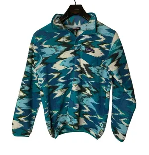 Patagonia Synchilla Trout tales Elwha women's size XS 25455 thumbnail 1