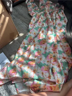 Astr Giova Floral Halter Midi Dress - Medium thumbnail 11