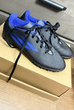 Adidas Boys X Speedflow Black Blue Soccer Indoor Football Cleats 5.5 thumbnail 1
