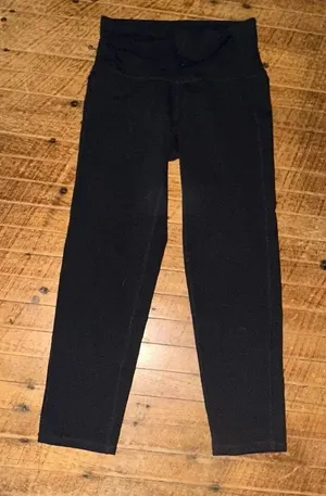 Athleta XXS black athletic workout high impact leggings thumbnail 1