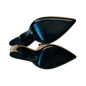 Natori Minh-Su Color Doe Kid‎ Suede Women's Pointed Toe Heel Mule Size 9M NWB thumbnail 7