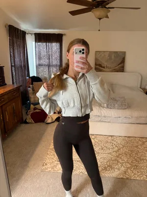 Zara light heather great zip up thumbnail 2