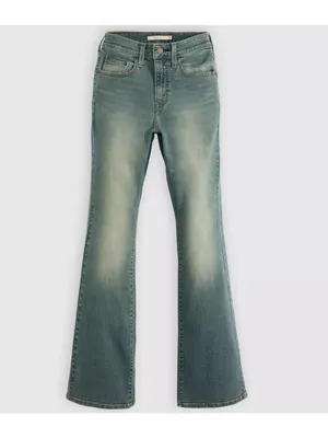 New Levi's 27x30 Women's 726 High-rise Flare Jeans Space Odyssey Medium Wash thumbnail 4