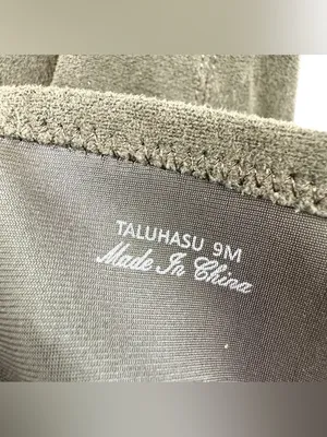 NYDJ Taluha Brown Faux Stretch Suede Knee High Block Heel Boots Size 9‎ thumbnail 10