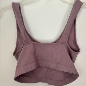 American Eagle Outfitters Ribbed Crop Tank Top Size M thumbnail 8