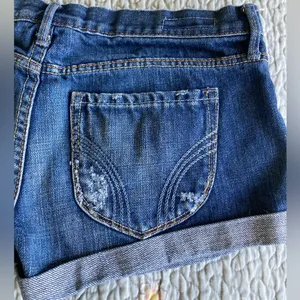 Hollister denim shorts size 0 thumbnail 6