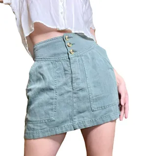 Aerie High Waisted Cargo Mini Skirt thumbnail 1