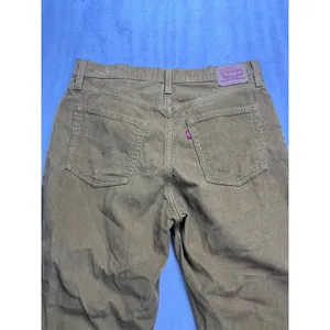 Levi's‎ '94 Baggy Corduroy Pants Womens 32 Tan High Rise Wide Leg A3510-0027 thumbnail 11