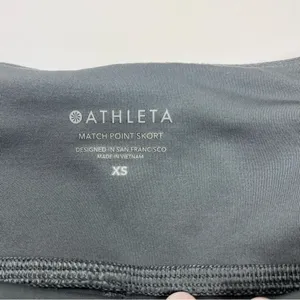 Athleta Womens Match Point Skort Size XS Heathered Gray‎ Stretch Athletic *FLAW thumbnail 4