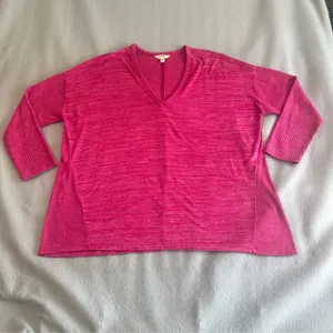 Long Sleeve Top Pink Size 1X thumbnail 1