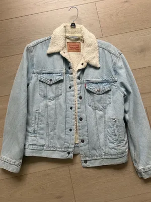 Levi Strauss & Co Sherpa denim jacket thumbnail 1