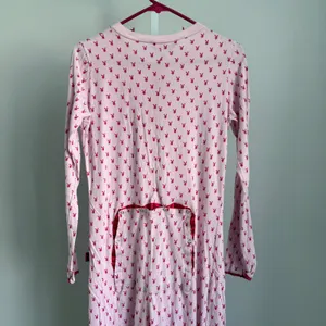 Playboy Intimates Pink Bunny Print One Piece Union Suit Pajamas‎ Women's XL thumbnail 7