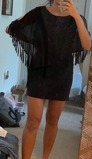 XScape tassel Dress thumbnail 4