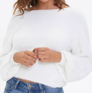 white sweater  thumbnail 1
