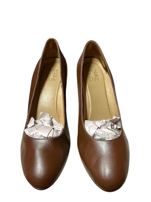 Naturalizer Michelle Comfort Round Toe Platform Pumps 3” Dress Heels thumbnail 2