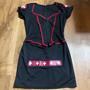 Adult Size Medium Spirit Halloween Role Play Sexy Medic Nurse Costume Dress EUC thumbnail 1
