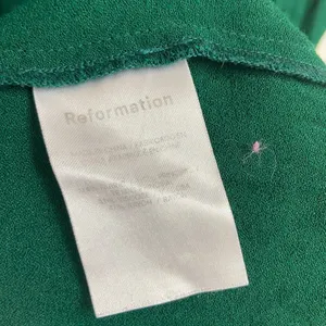 Reformation the Gavin dress in emerald size 4 thumbnail 6
