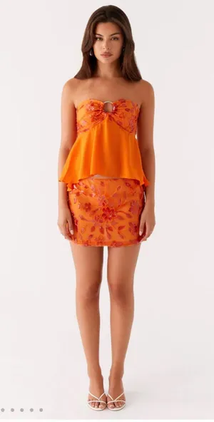 Peppermayo beaded mini skirt thumbnail 2
