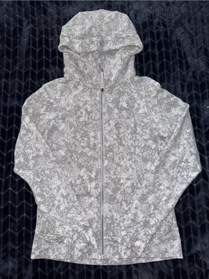 Lululemon Hooded‎ Define Jacket Nulu Hideaway Camo Starlight Size 10 thumbnail 1