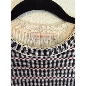 Tory Burch Sweater Vest Multicolor XS Womens Geometric Plaid Layering Knit thumbnail 6