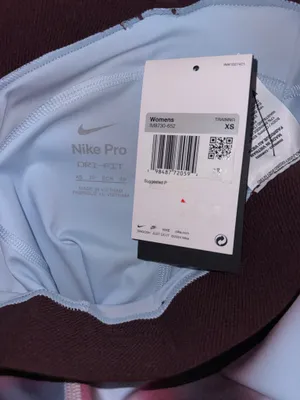 Nike Pro Spandex Shorts 3" Blue thumbnail 3