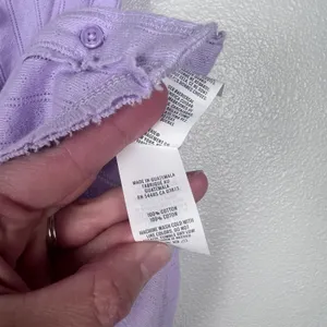 Aerie Women's Scoop Neck Short Sleeve Tee Purple Sz S thumbnail 5