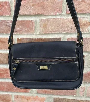 Etienne Aigner Mini Bag Shoulder Black Canvas thumbnail 1