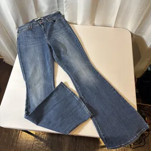 Ella Moss Highrise Flare Women‎ Size 30 Medium Wash Denim Jeans thumbnail 1