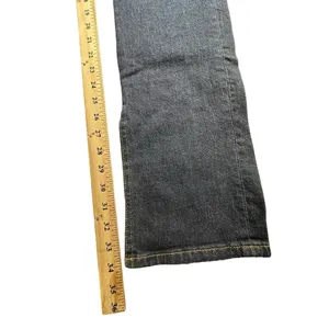 NWT PILCRO Anthropologie 28 Split Hem Straight Leg Jeans Stretch High Rise R11-7 thumbnail 9