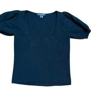 French Connection Women's Jaida‎ Babysoft Square-Neck Sweater Black Sz M thumbnail 11