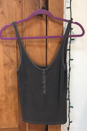 American Eagle Soft and Sexy Ribbed Tank Top thumbnail 1