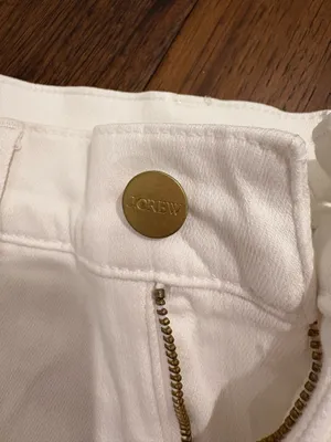 J. Crew white jeans thumbnail 5