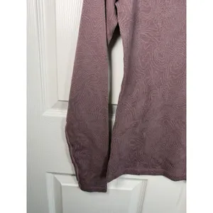 Terramar Woolskins Merino Wool Base Layer Top Small Purple UPF 50 Outdoor Hiking thumbnail 3
