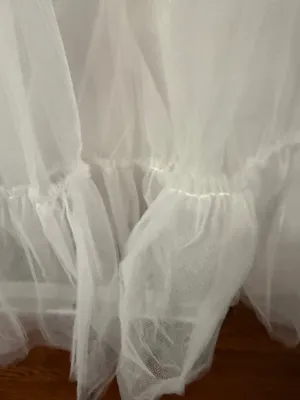 Katie May Ellee Mini Bridal Cocktail Dress White Size Medium thumbnail 9