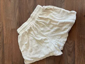 Terry Cloth Shorts White Size XS thumbnail 2
