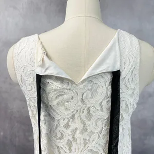 Womens Lace Tulle Dress M Coquette Balletcore Romantic Twee Dark Coquette Party thumbnail 7