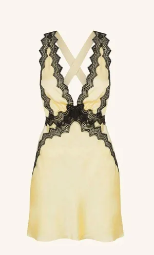 Shona joy Camille Lace Cross Back Mini Dress thumbnail 4