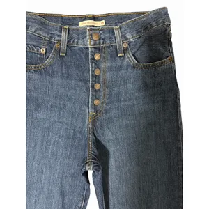 Levis Ribcage Straight Ankle Snap Button Fly Jeans Women's‎ Size 29 thumbnail 8
