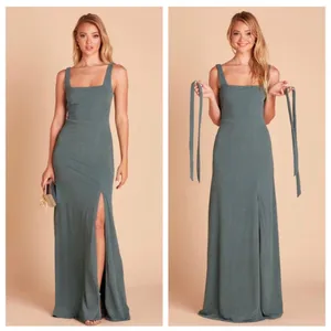 Birdy Grey Alex Convertible Maxi Dress Sea Glass Green Formal Bridesmaid Medium thumbnail 2