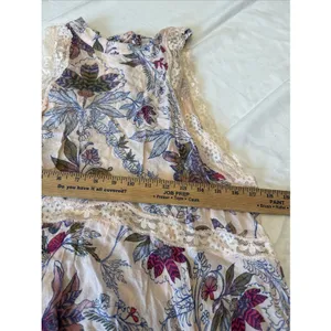 FREE PEOPLE SHE MOVES CHEMISE HIGH NECK‎ SLEEVELESS MINI Size S Pink thumbnail 6