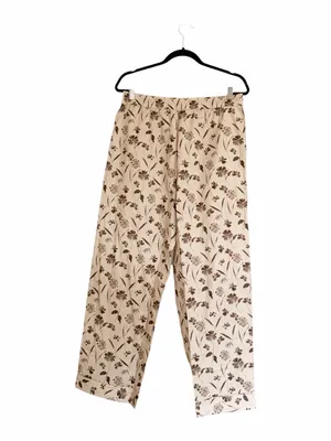 NWT Haven Well Within X Nordstrom 100% Organic Cotton Floral Lounge Pants Size M thumbnail 3