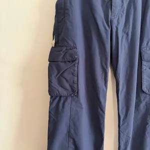 Y2K Vintage Burton Navy Blue Cargo Snowboard Pants Small Infinite Carve thumbnail 4