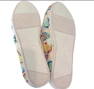NWOT Toms Cuban Fruit Printed Canvas Slip On Flats Shoes Multicolored 9.5 thumbnail 4
