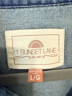 Sunset Lane Blue Denim Tie thumbnail 3