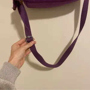 Kipling Purple Crossbody Bag w/ Keychain thumbnail 4