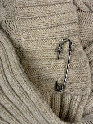 GAP Cream Cable-Knit Fold Collar Cardigan thumbnail 3