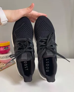Adidas Black Ultra Boost Tennis Shoe thumbnail 5