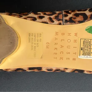 White House | Black Market Leopard Print Women's Flats Size 6M thumbnail 3