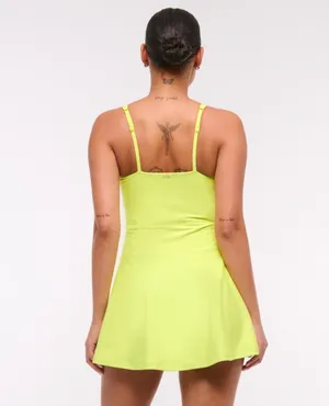 Abercrombie YPB sculptLUX Drop-Waist Mini Dress thumbnail 5